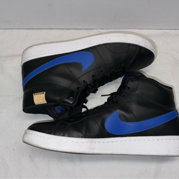 Nike Court Black Game Royale 2 Mid CQ9179-002 Men’s Size 12 - Picture 6 of 10